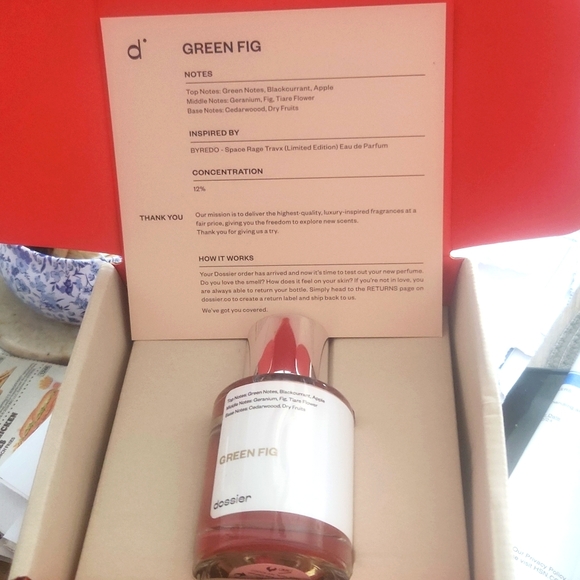 Dossier Other - Dossier. Green Fig (BYREDO Scent)